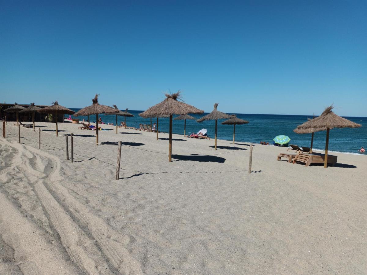 Le Victoria'S Beach Barcares - Parking Prive - Direct Plage - 5 Minutes A Pied Du Lydia - 3 Personnes Le Barcares Luaran gambar